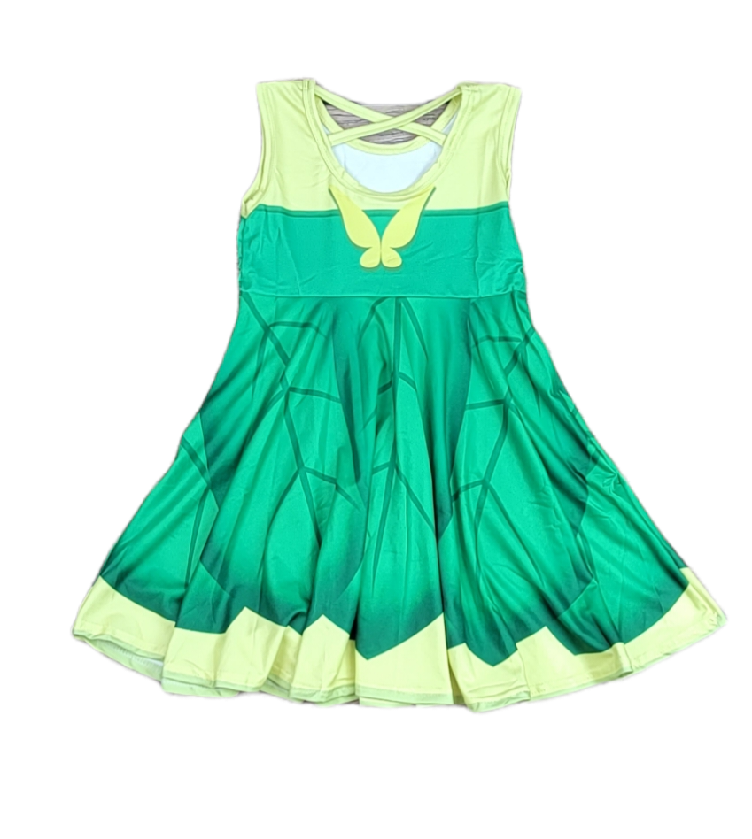 Tink Inspired Milk Silk Tank Dress