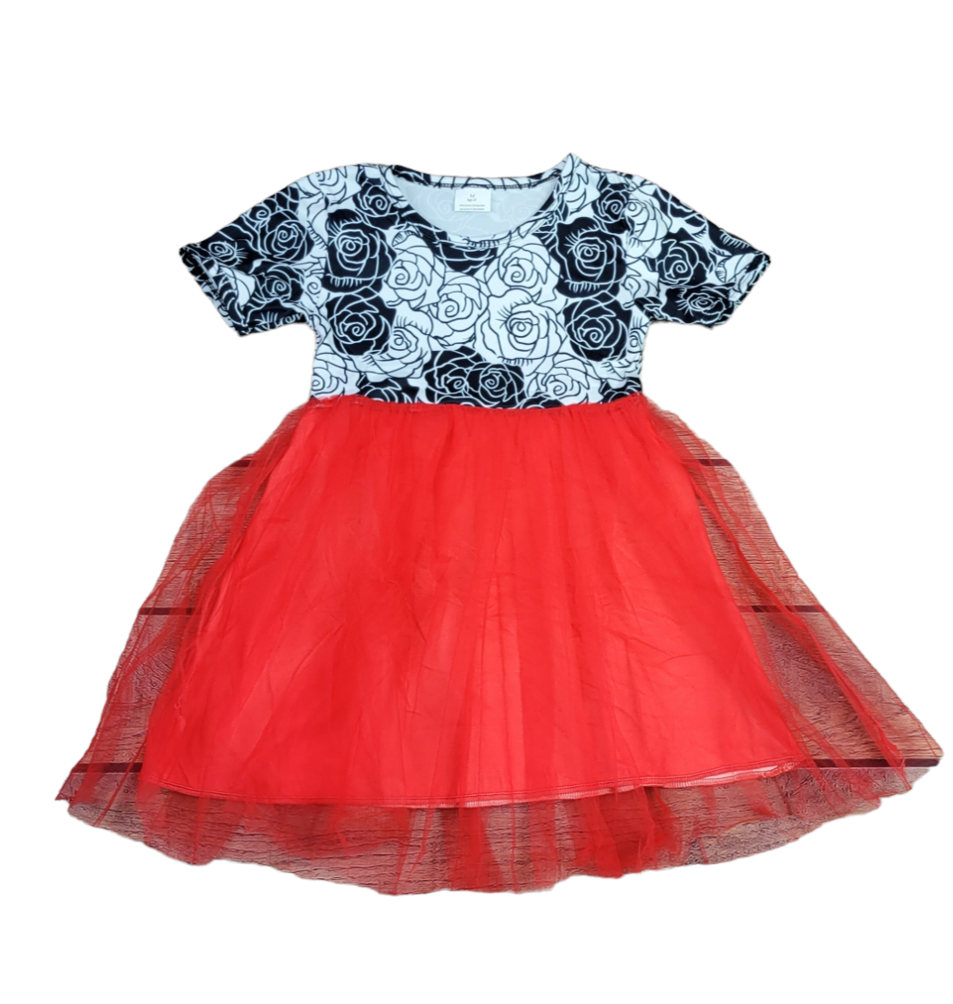 Rose Tutu Dress