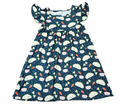 Taco Oops Milk Silk Flutter Dress