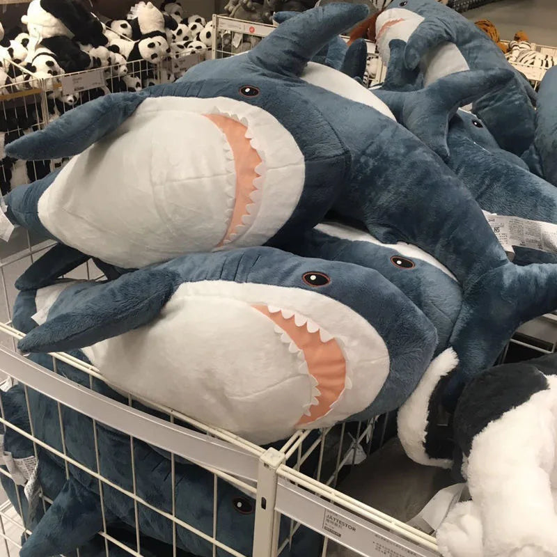 Shark Plush Toy 30cm (11.8 Inches) Soft Stuffed Pillow