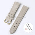 OnePlus Smartwatch Vintage Suede Leather Band Quick Release Strap