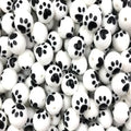 P159 LARGE PAW 15MM PRINT (10ct)