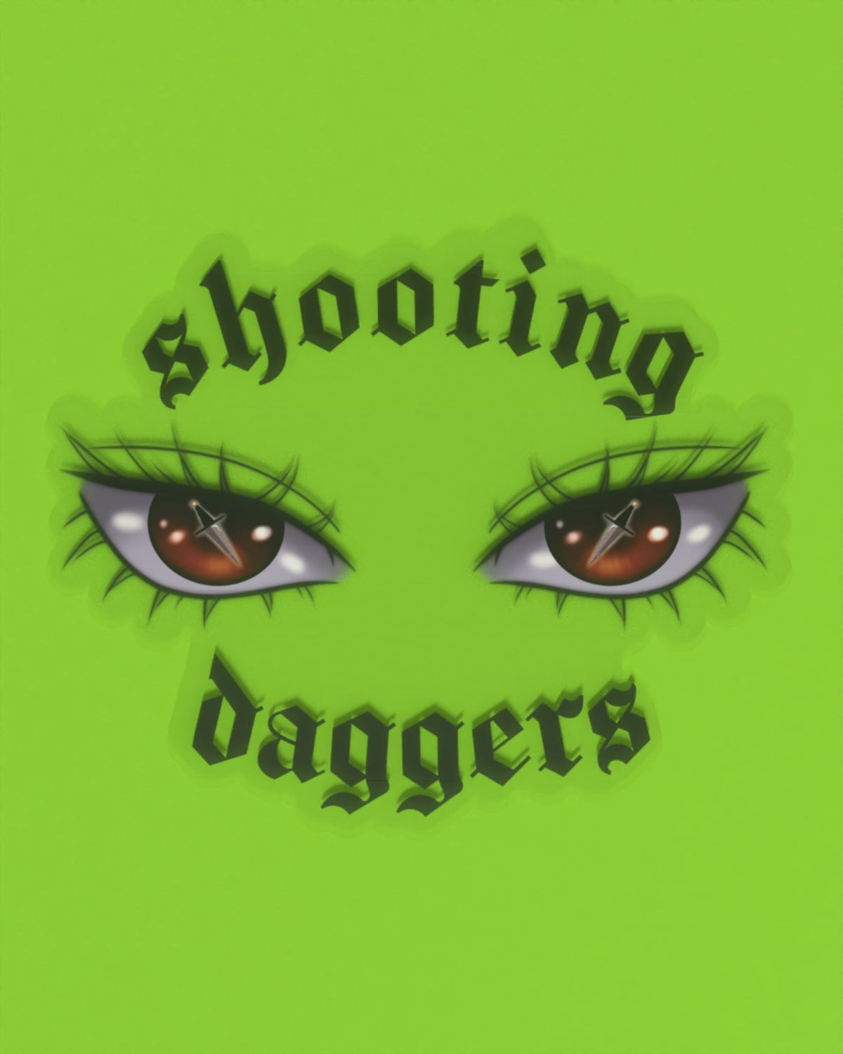 Shooting Daggers - Sticker