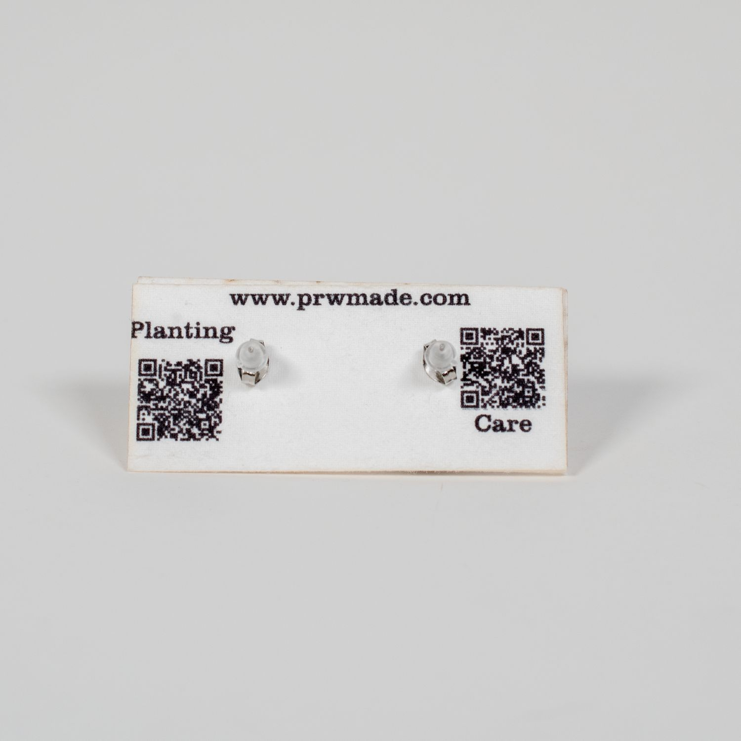 Small Wood Stud Earrings | 14 Geometric Designs