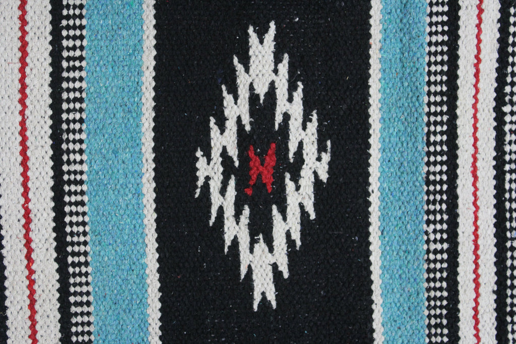 Handwoven Navajo-Inspired Acrylic Western Horse Saddle Blanket – 32" x 64", Southwest Aztec Design, Decorative, Great for Riding, Display, or Home Decor
