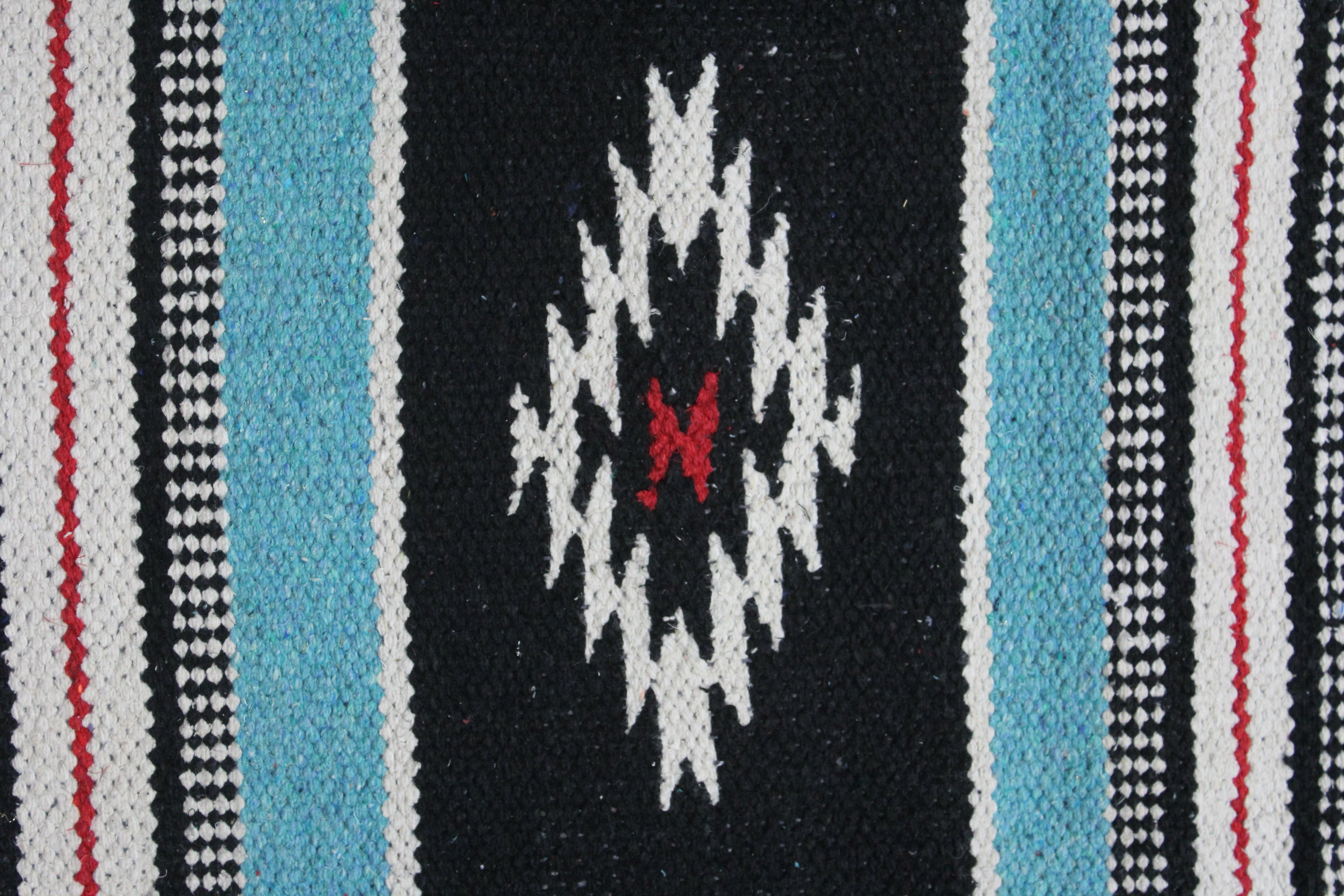 Handwoven Navajo-Inspired Acrylic Western Horse Saddle Blanket – 32" x 64", Southwest Aztec Design, Decorative, Great for Riding, Display, or Home Decor
