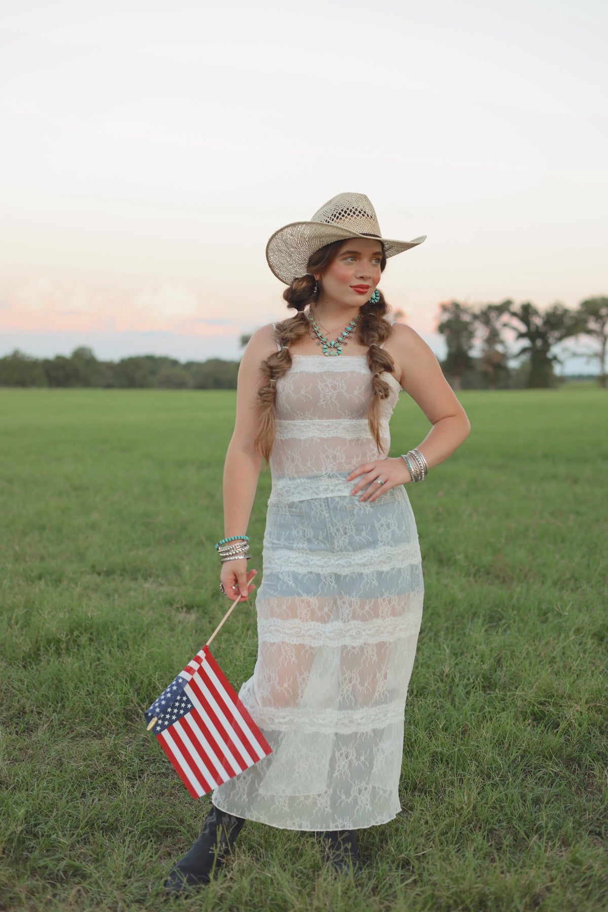The Lorna Lace Maxi Dress