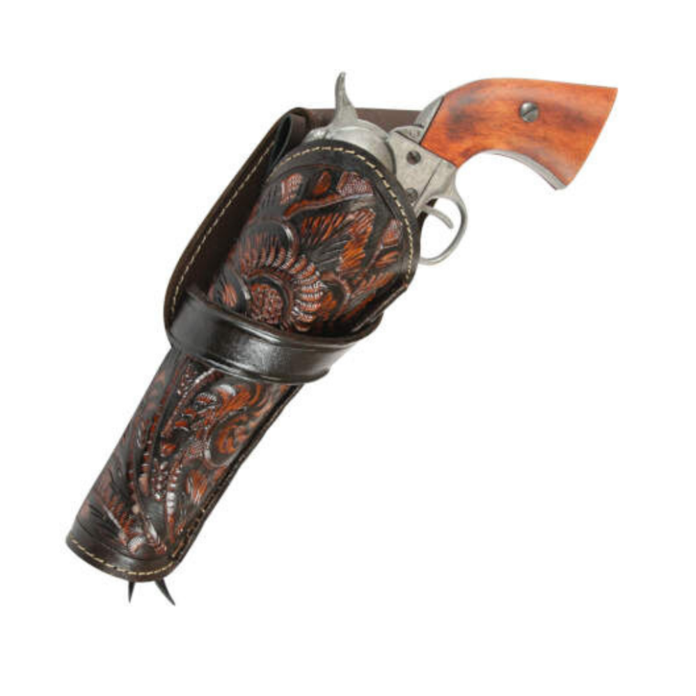 BIG Cross Draw XL Leather Holster - Brown