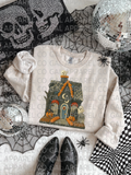 Wicked Hollow Manor Tee or Sweatshirt – Haunted Fall Forest Halloween Shirt