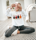 Christmas chickens design sweatshirt or tee