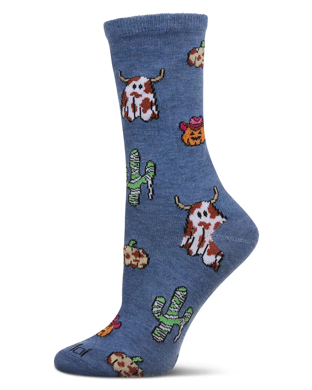 Spooky Western Holiday Crew Socks