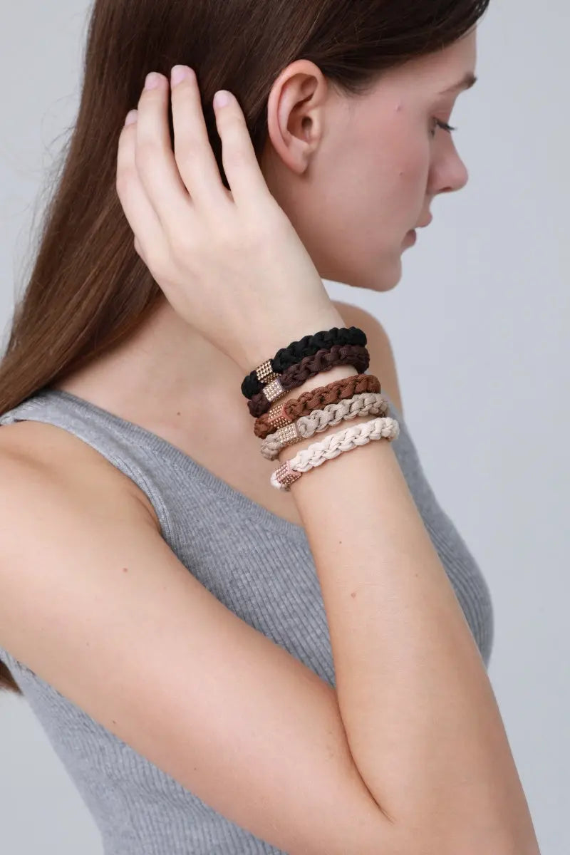 Luxury Vintage Hair Ties – High-Stretch & Durable 🌸✨