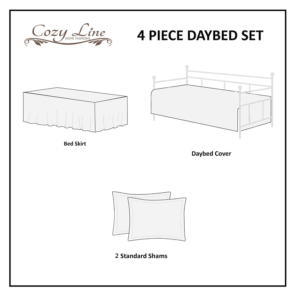 Tiffany Pink Blossom Floral Garden Girl Print Patchwork Reversible Quilt Bedding Set