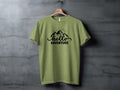Hello Adventure Mountain Graphic Outdoorsy Scene T-Shirt