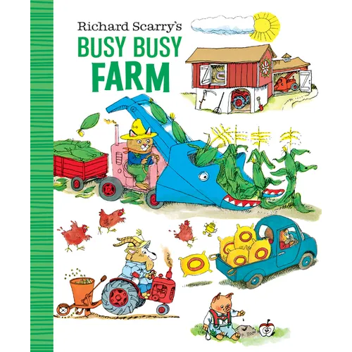 Richard Scarry's Busy Busy Farm - Board Book