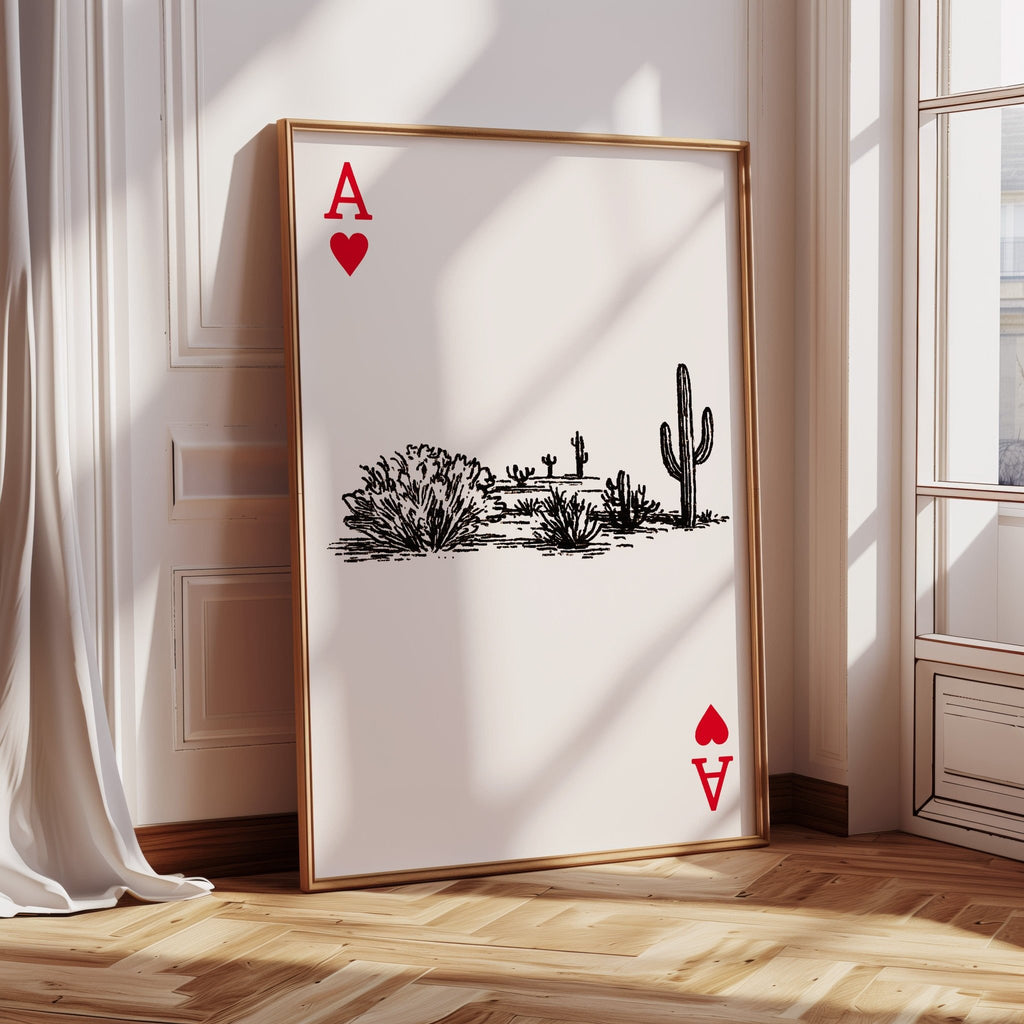 Ace of Hearts – Desert Edition - Quarter Circle AK Boutique