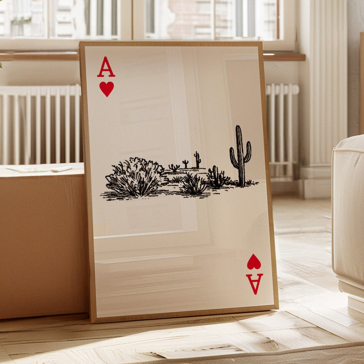 Ace of Hearts – Desert Edition - Quarter Circle AK Boutique