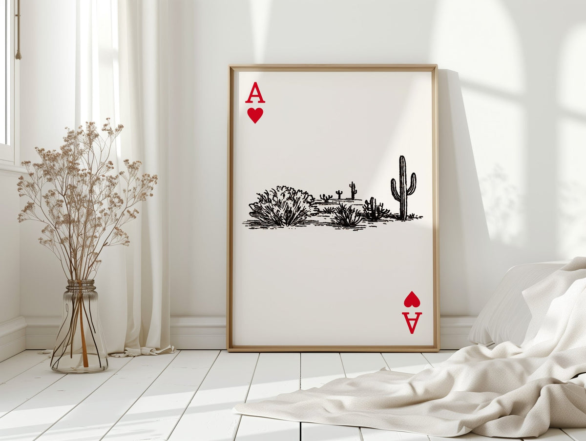 Ace of Hearts – Desert Edition - Quarter Circle AK Boutique