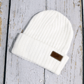 Adult Cotton Cuff Bright White - Quarter Circle AK Boutique