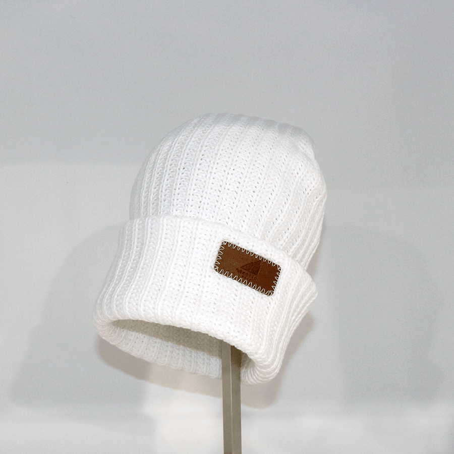 Adult Cotton Cuff Bright White - Quarter Circle AK Boutique