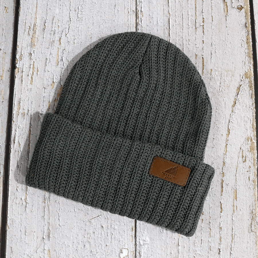 Adult Cotton Cuff Cool Gray - Quarter Circle AK Boutique
