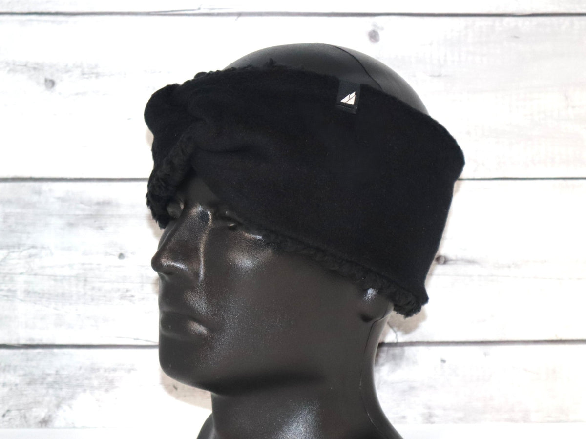 Adult High Piled Fleece Knotted Headband - Quarter Circle AK Boutique