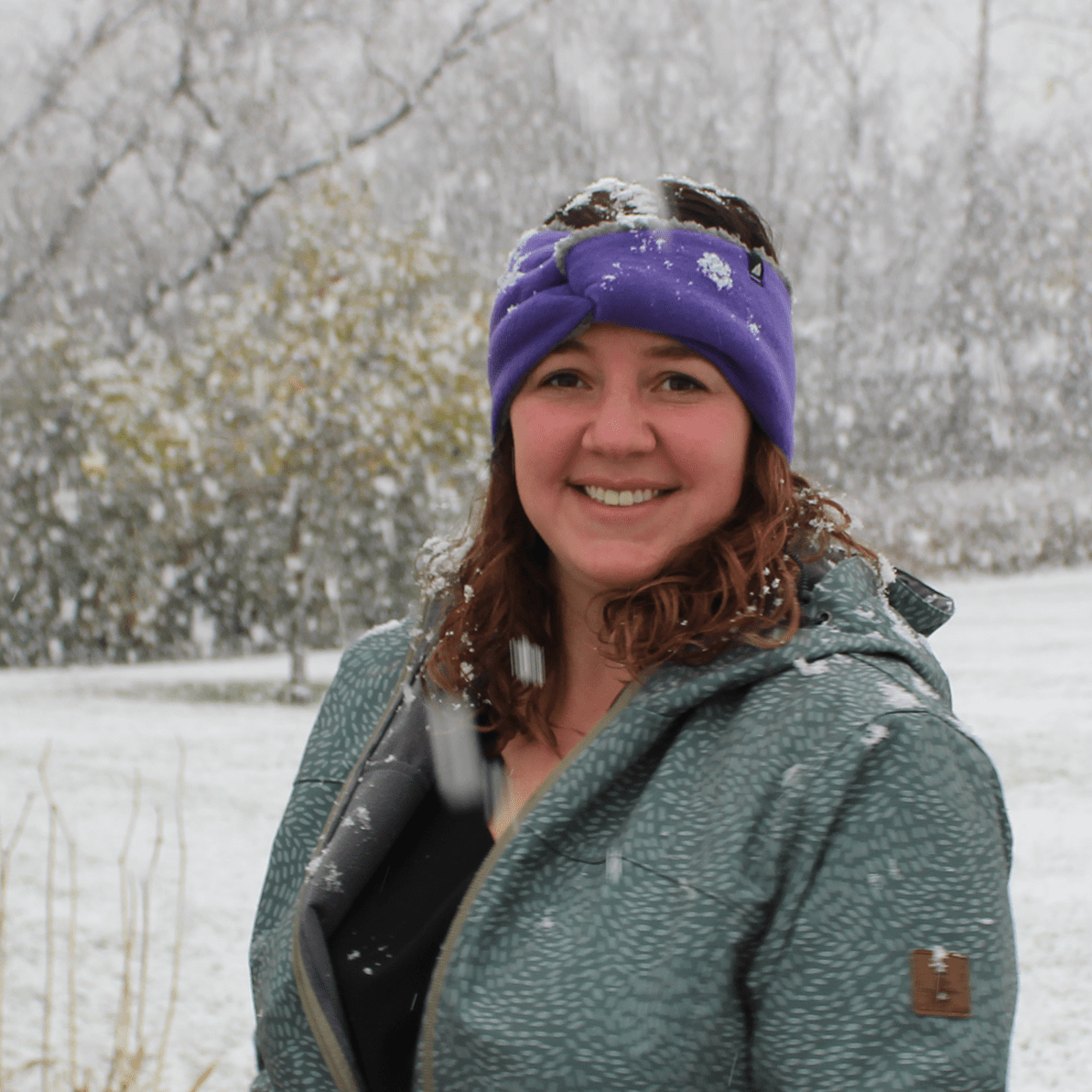 Adult High Piled Fleece Knotted Headband - Quarter Circle AK Boutique