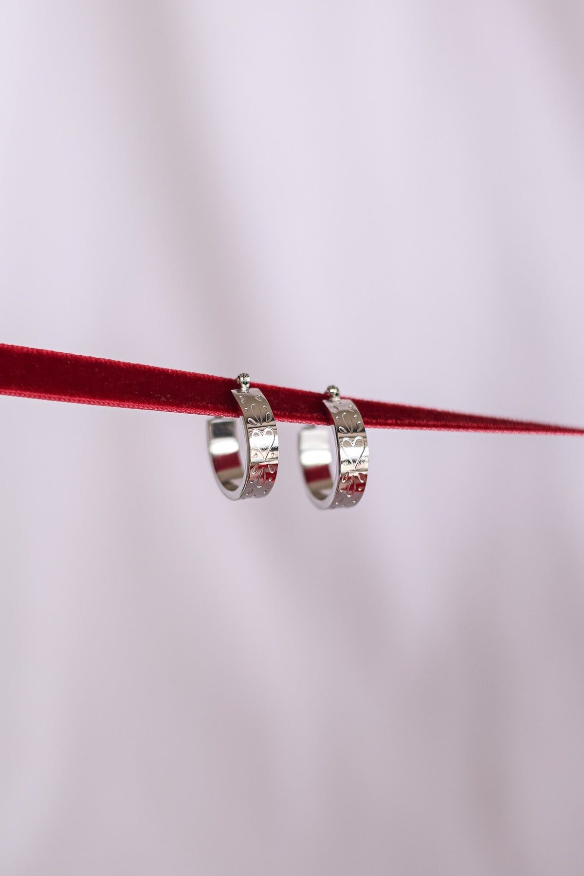 "All My Love" Hoop - Quarter Circle AK Boutique