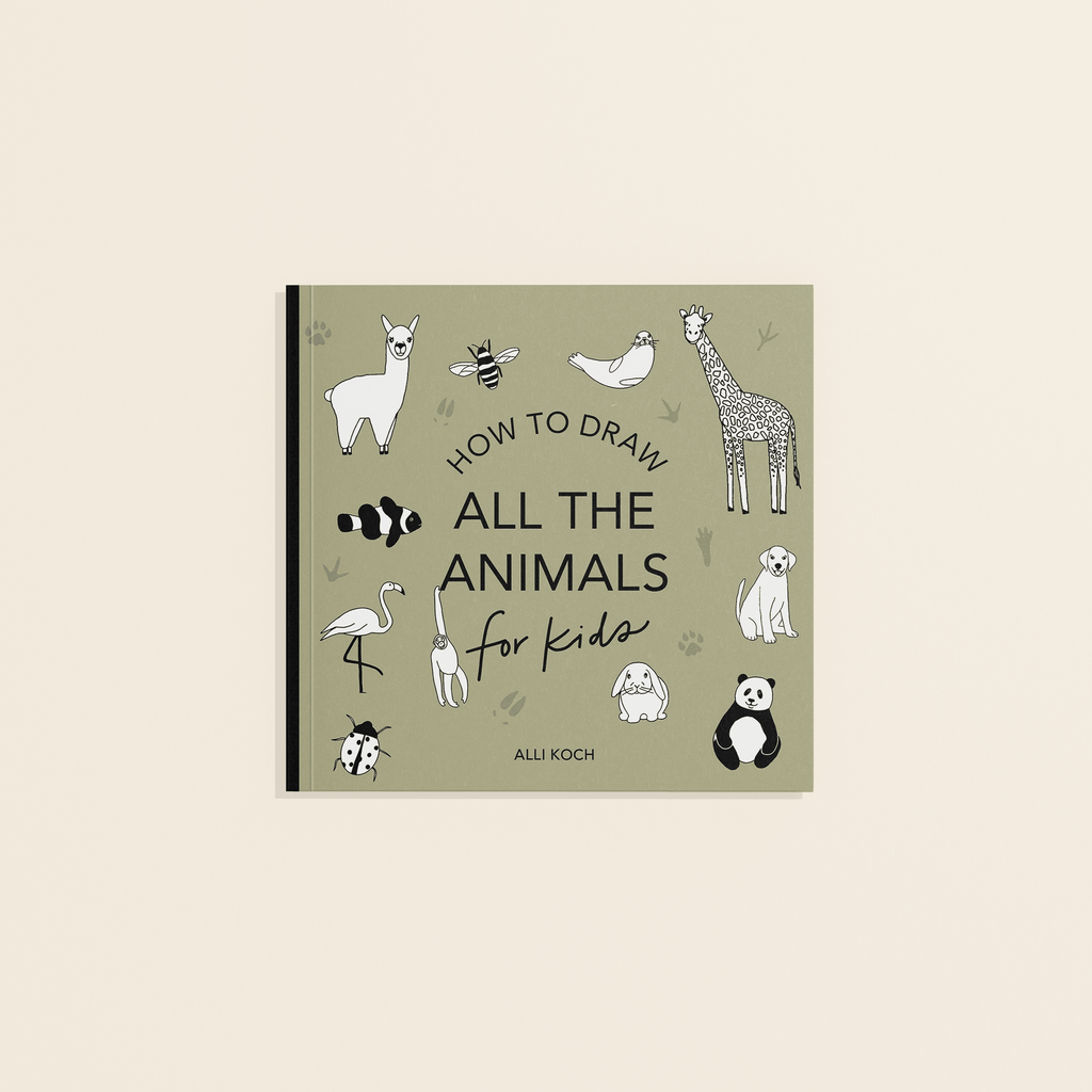 All the Animals: How to Draw Books for Kids [Mini] - Quarter Circle AK Boutique