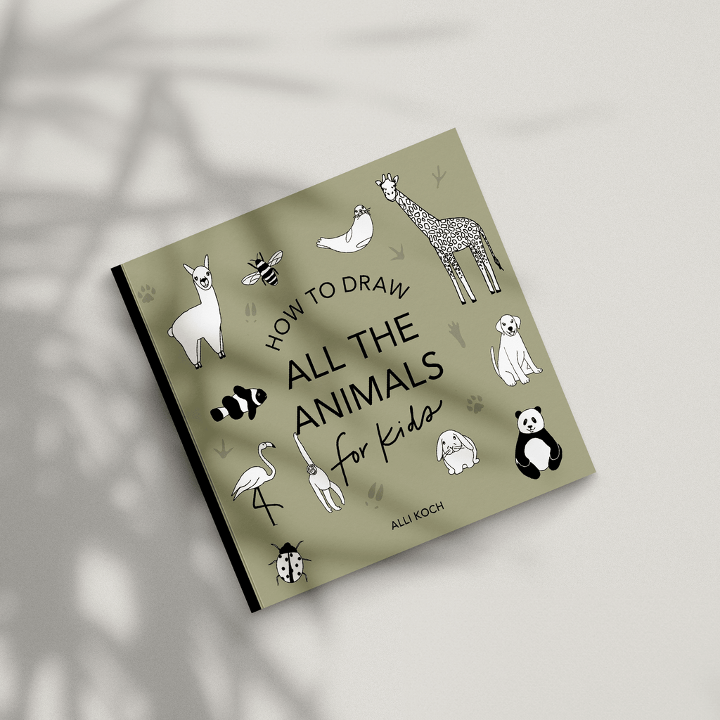 All the Animals: How to Draw Books for Kids [Mini] - Quarter Circle AK Boutique