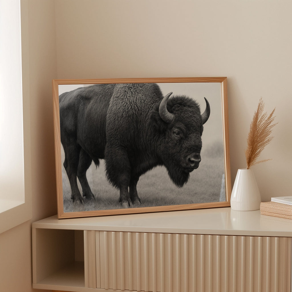 American Bison - Quarter Circle AK Boutique