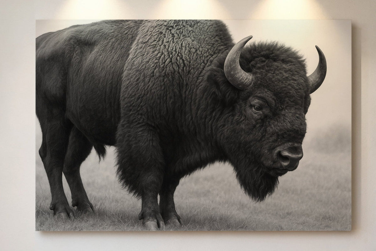 American Bison - Quarter Circle AK Boutique