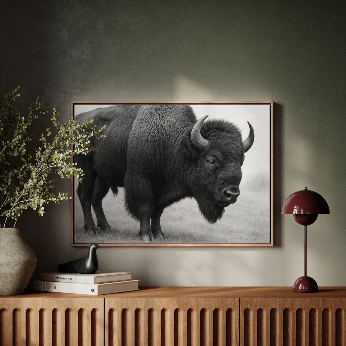 American Bison - Quarter Circle AK Boutique