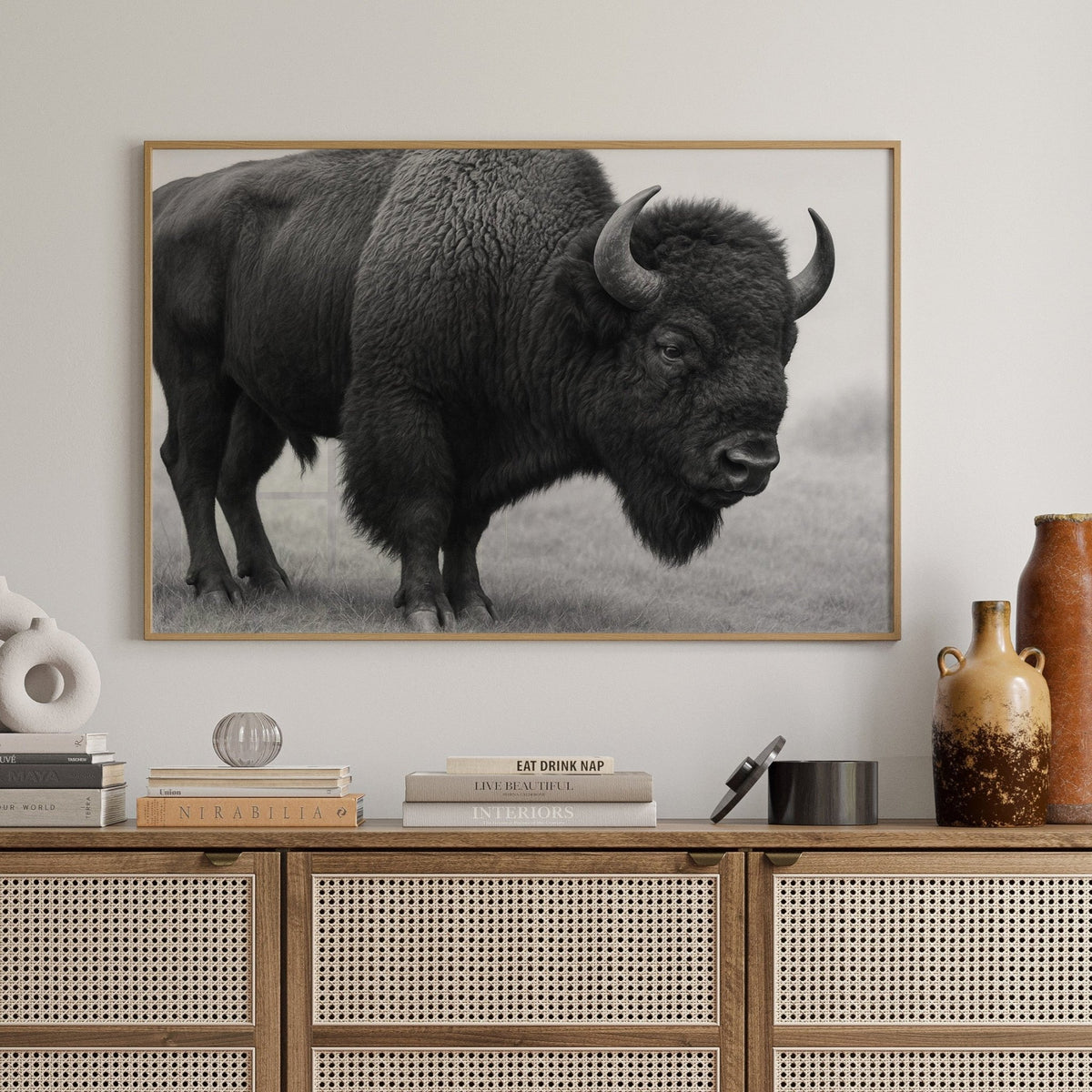 American Bison - Quarter Circle AK Boutique