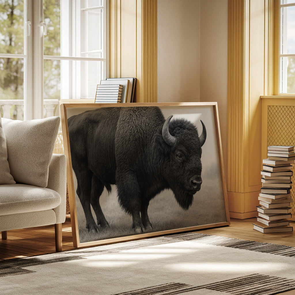 American Bison - Quarter Circle AK Boutique
