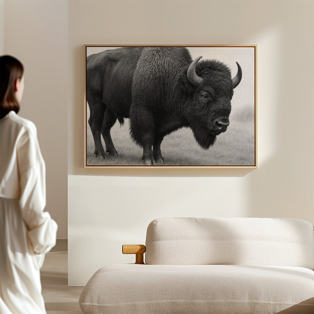 American Bison - Quarter Circle AK Boutique