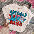 American mama camo cooler collage tee or sweatshirt - Quarter Circle AK Boutique