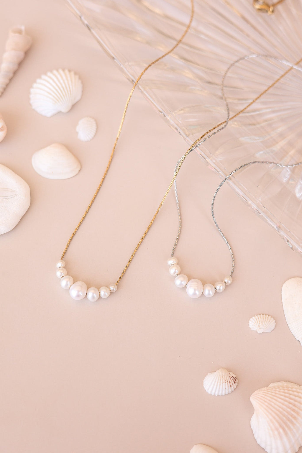 Aria Necklace - Quarter Circle AK Boutique