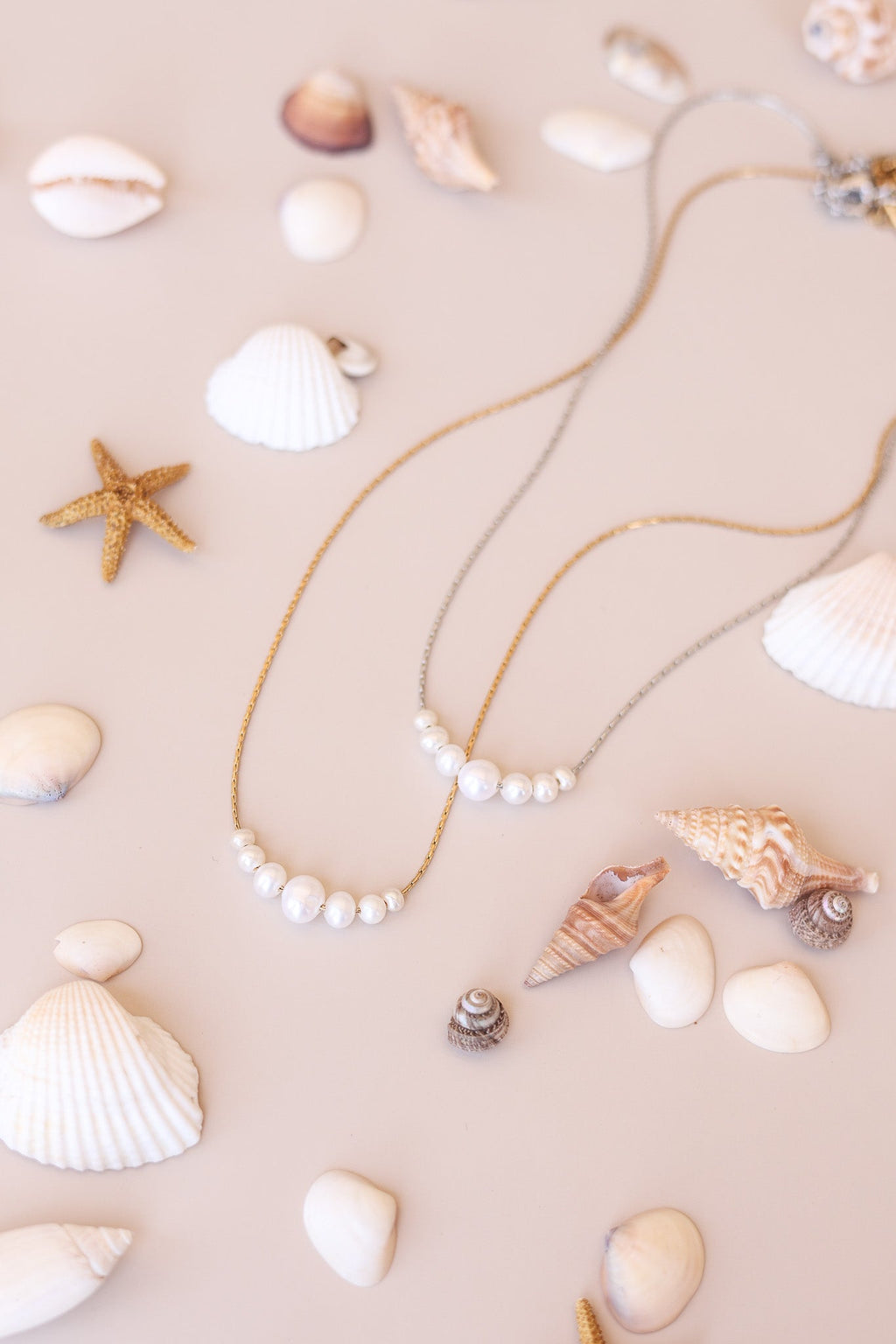 Aria Necklace - Quarter Circle AK Boutique