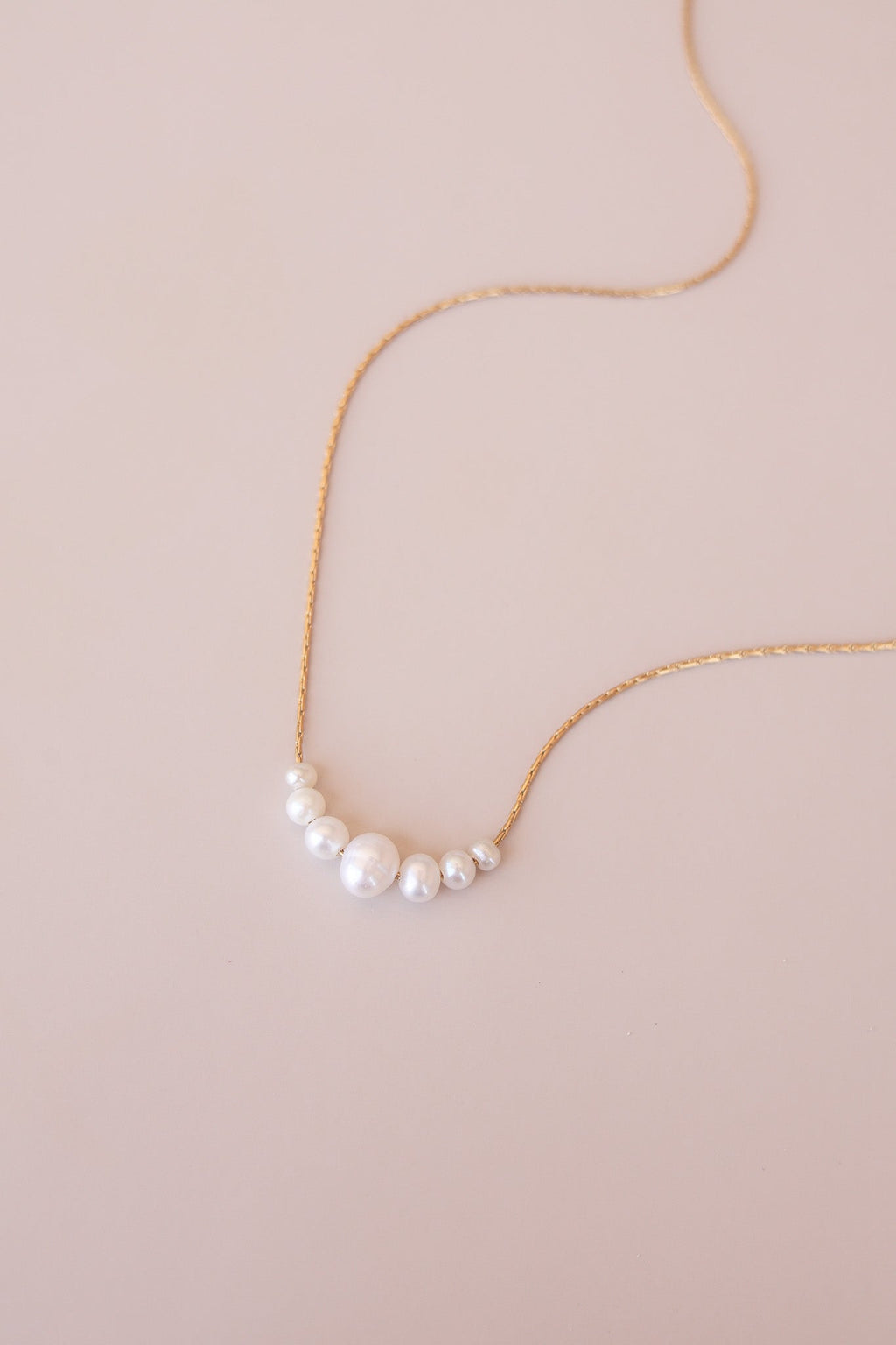 Aria Necklace - Quarter Circle AK Boutique