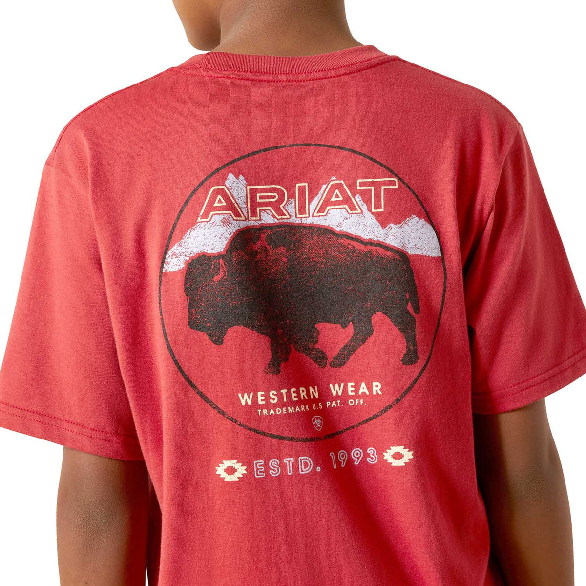 Ariat Boys Short Sleeve Tee - Quarter Circle AK Boutique