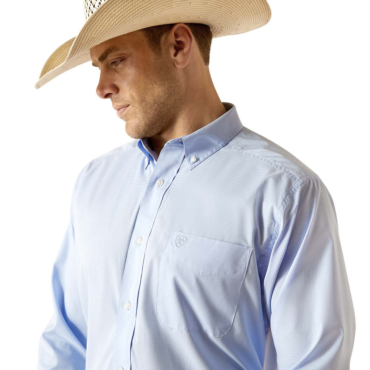 Ariat Men's 360 Airflow Longsleeve Shirt - Quarter Circle AK Boutique
