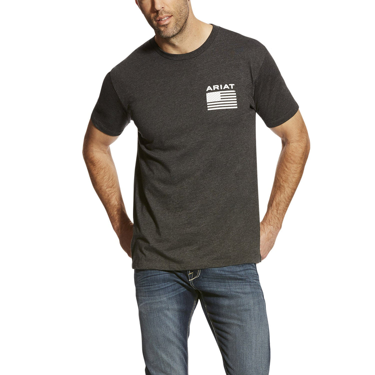 Ariat Men's Freedom Short Sleeve Shirt - Quarter Circle AK Boutique