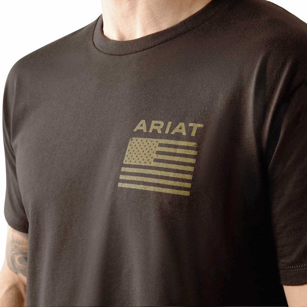 Ariat Men's Freedom Short Sleeve Shirt - Quarter Circle AK Boutique
