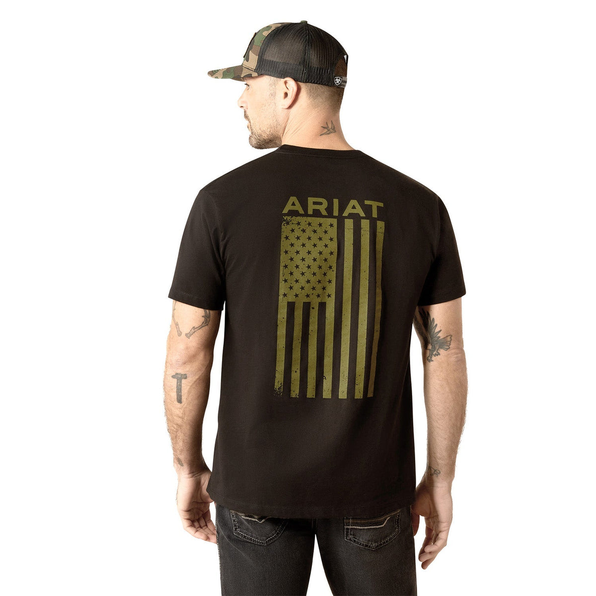 Ariat Men's Freedom Short Sleeve Shirt - Quarter Circle AK Boutique