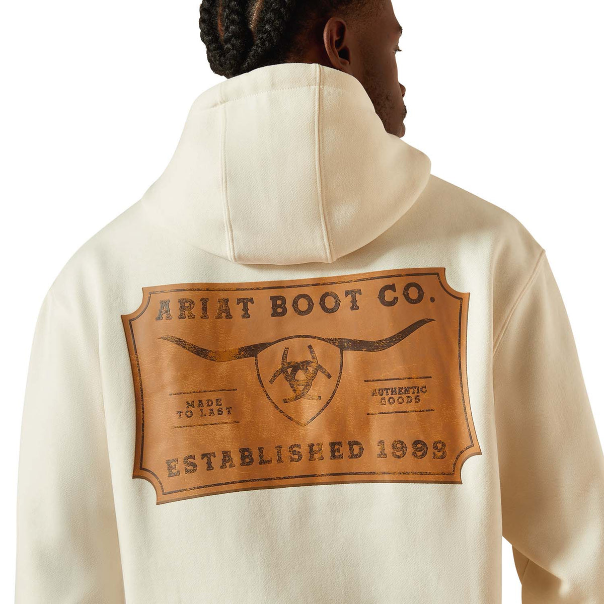 Ariat Mens Hoodie - Quarter Circle AK Boutique