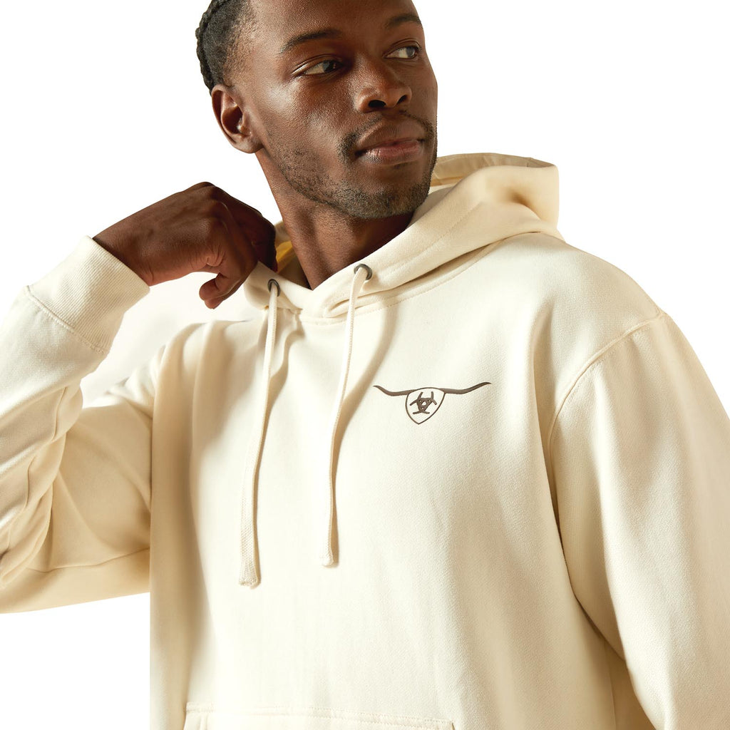 Ariat Mens Hoodie - Quarter Circle AK Boutique