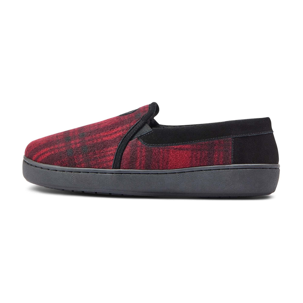 Ariat Men's Lincoln Slipper in Collectible Tin, Red Plaid - Quarter Circle AK Boutique