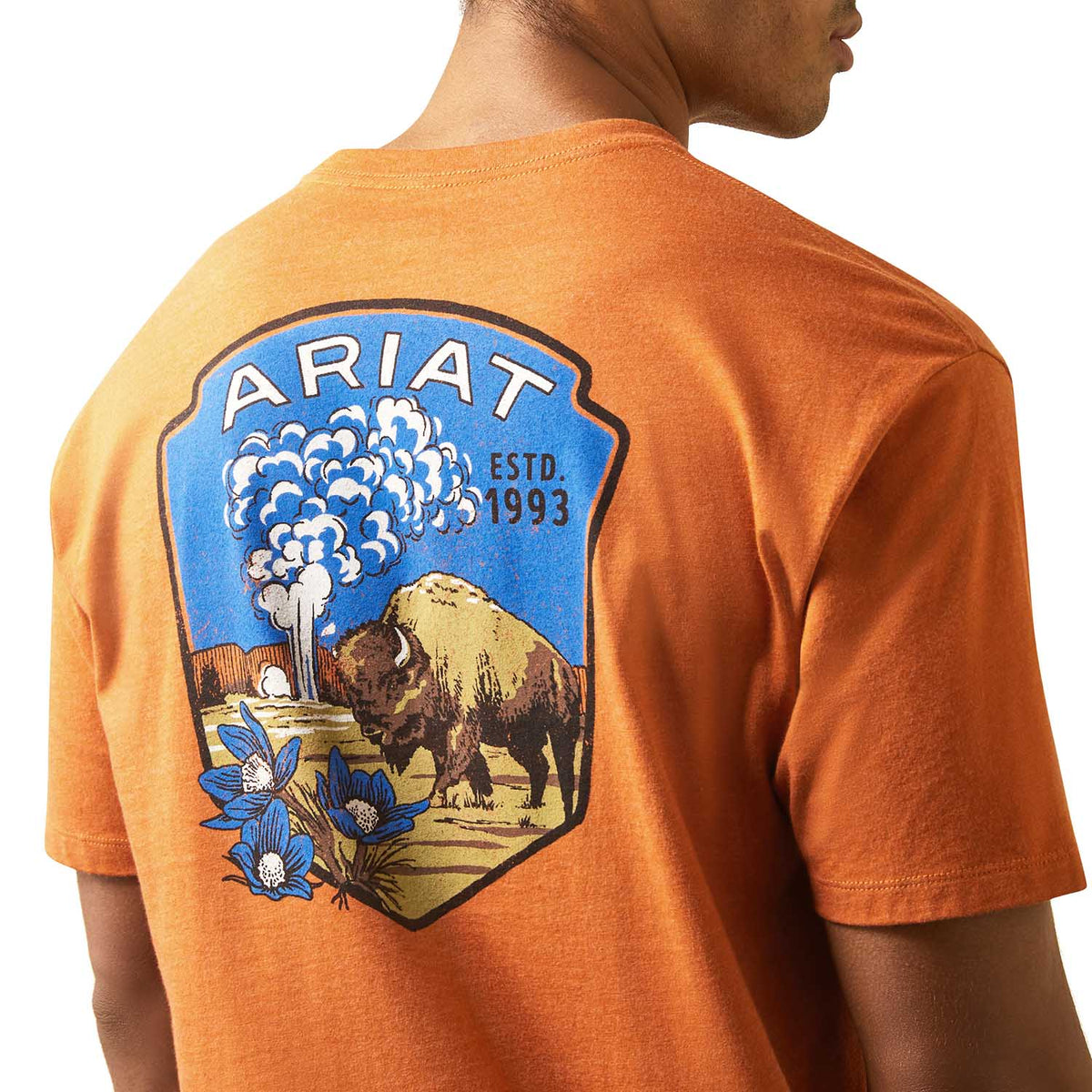 Ariat Men's Old Faithful Short Sleeve T-Shirt - Quarter Circle AK Boutique