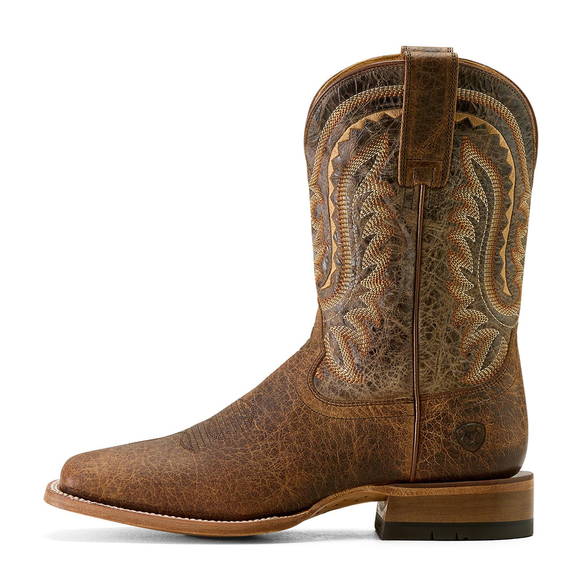 Ariat Men's Rock Ridge Wide Square Toe Western Boots - Quarter Circle AK Boutique